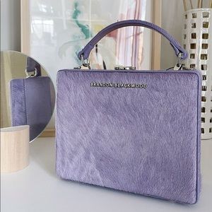 BNWT Brandon Blackwood Purple Kendrick Trunk